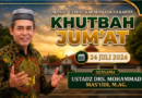 Kutbah Jumat 24 Juli 2026